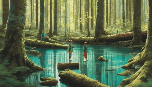 Plongée ludique au cœur du bois des lutins à Diémoz