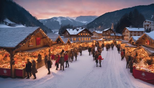 Pourquoi assister aux marchés de Noël en Haute-Savoie ?